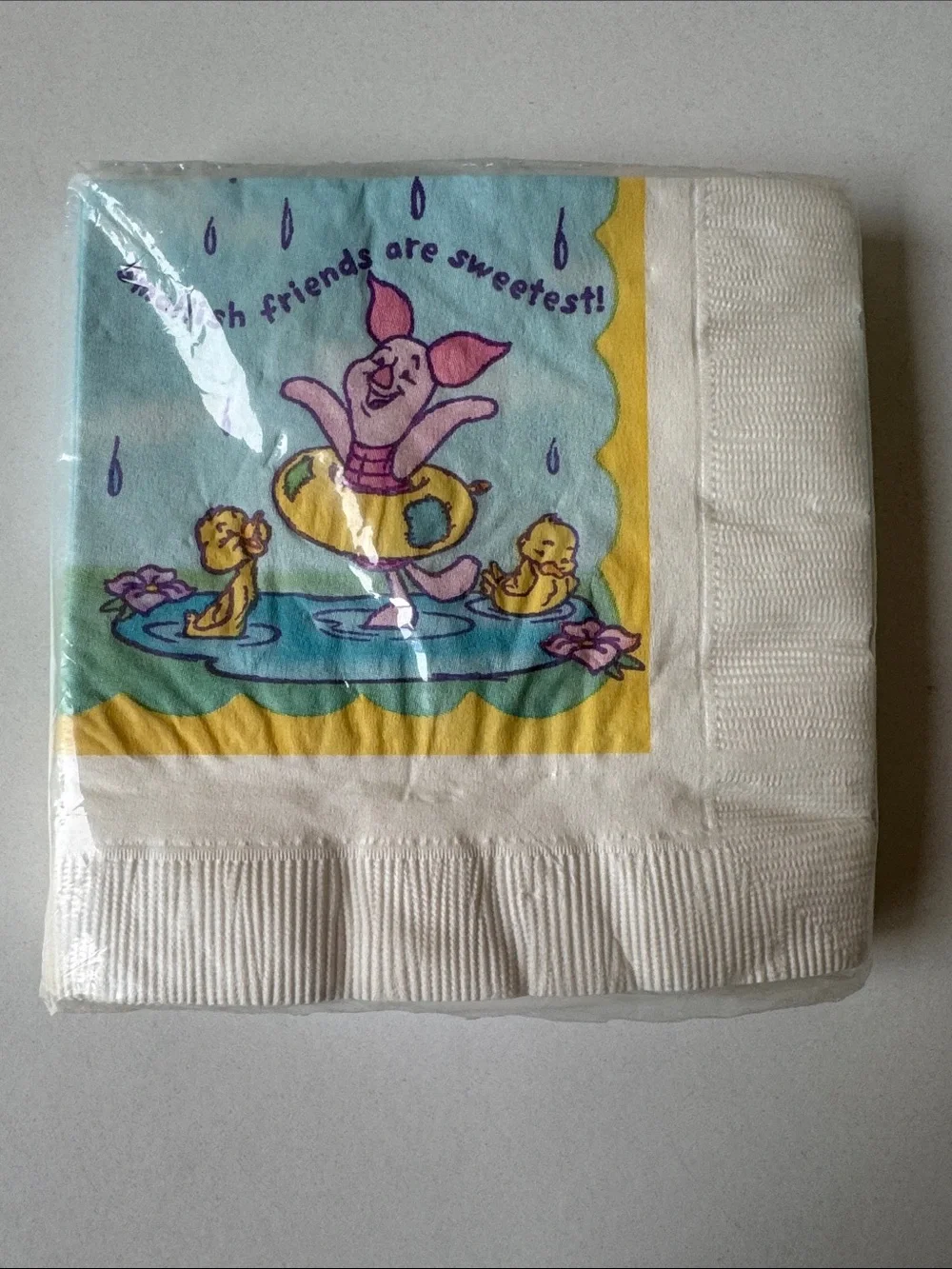 Bundle of 22 New Package of Winnie the Pooh, Piglet & Blue’s Glues Party Napkins